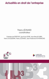 Actualités en droit de l'entreprise