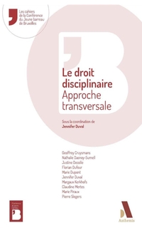Le droit  disciplinaire : approche transversale