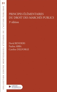 Principes élémentaires du droit des marchés publics